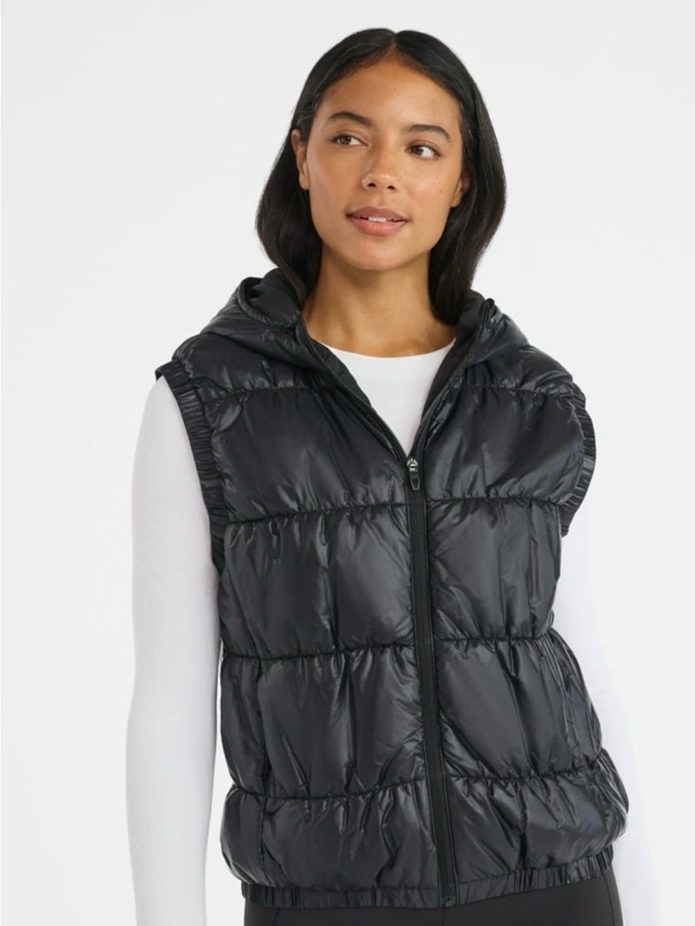 Avia Women's Quilted Vest Black